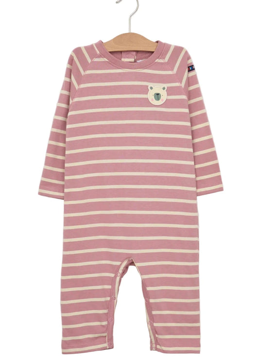 Striped Bear Babygro
