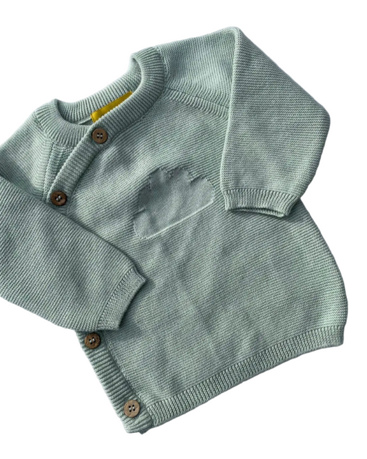 Sage Cloud Kimono Cardigan