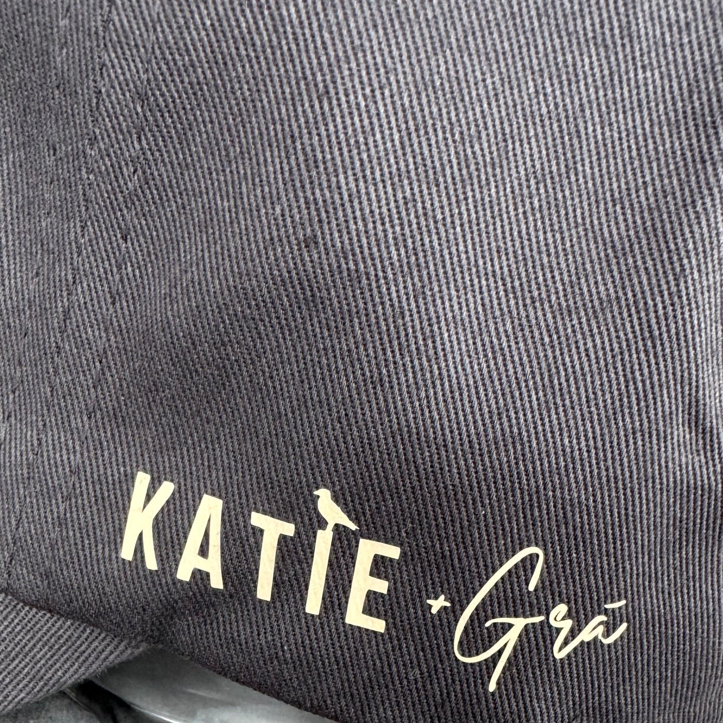 Katie + Gra Caps Grey