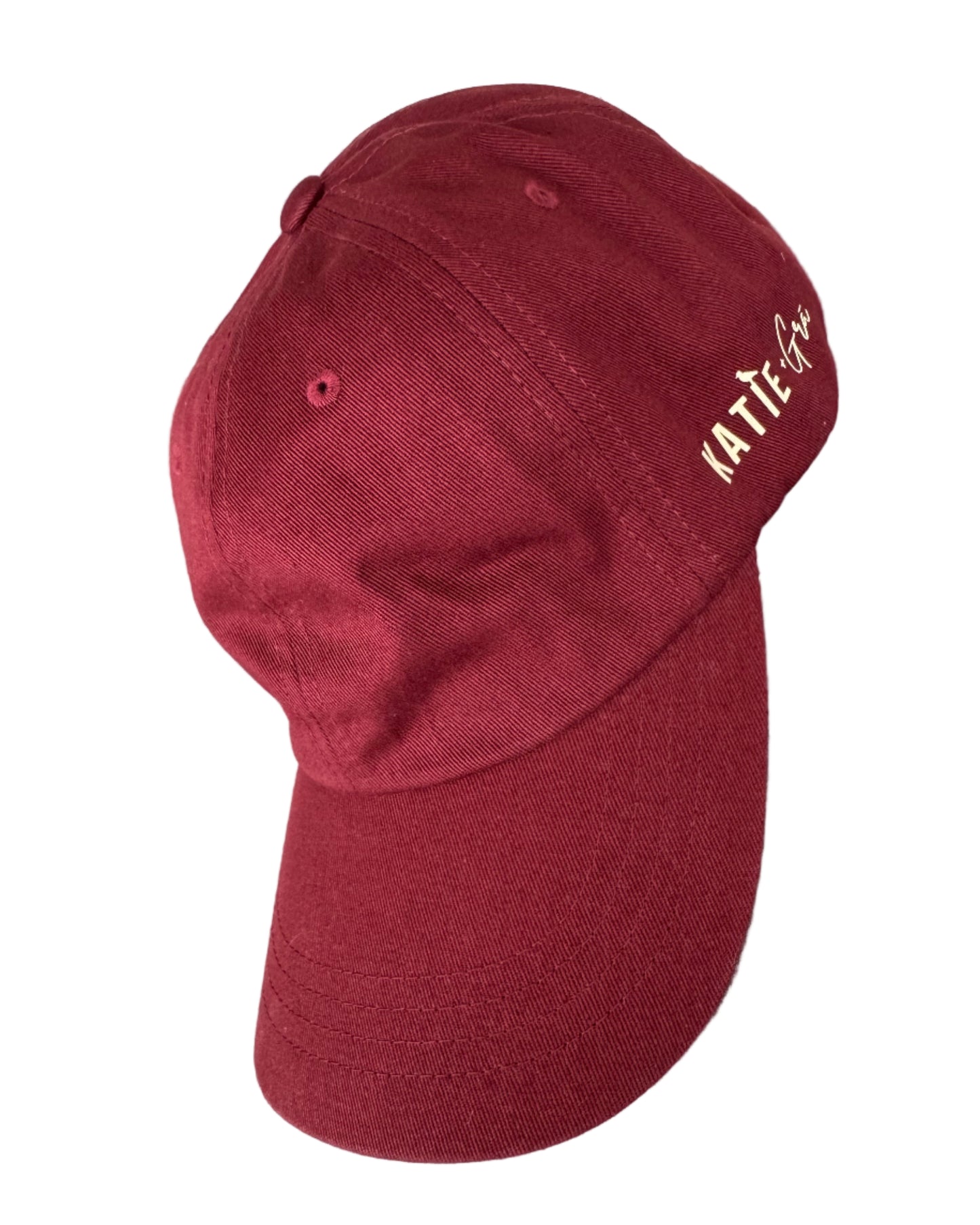 Katie + Gra Caps Burgundy