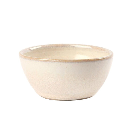 Dunbeacon Pottery Mini Bowl Bog Cotton White