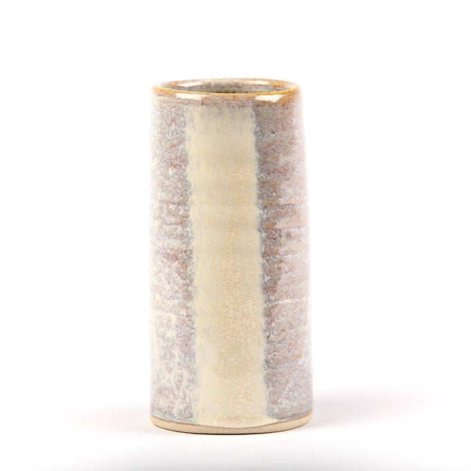 Dunbeacon Pottery Mini Vase Bog Cotton White