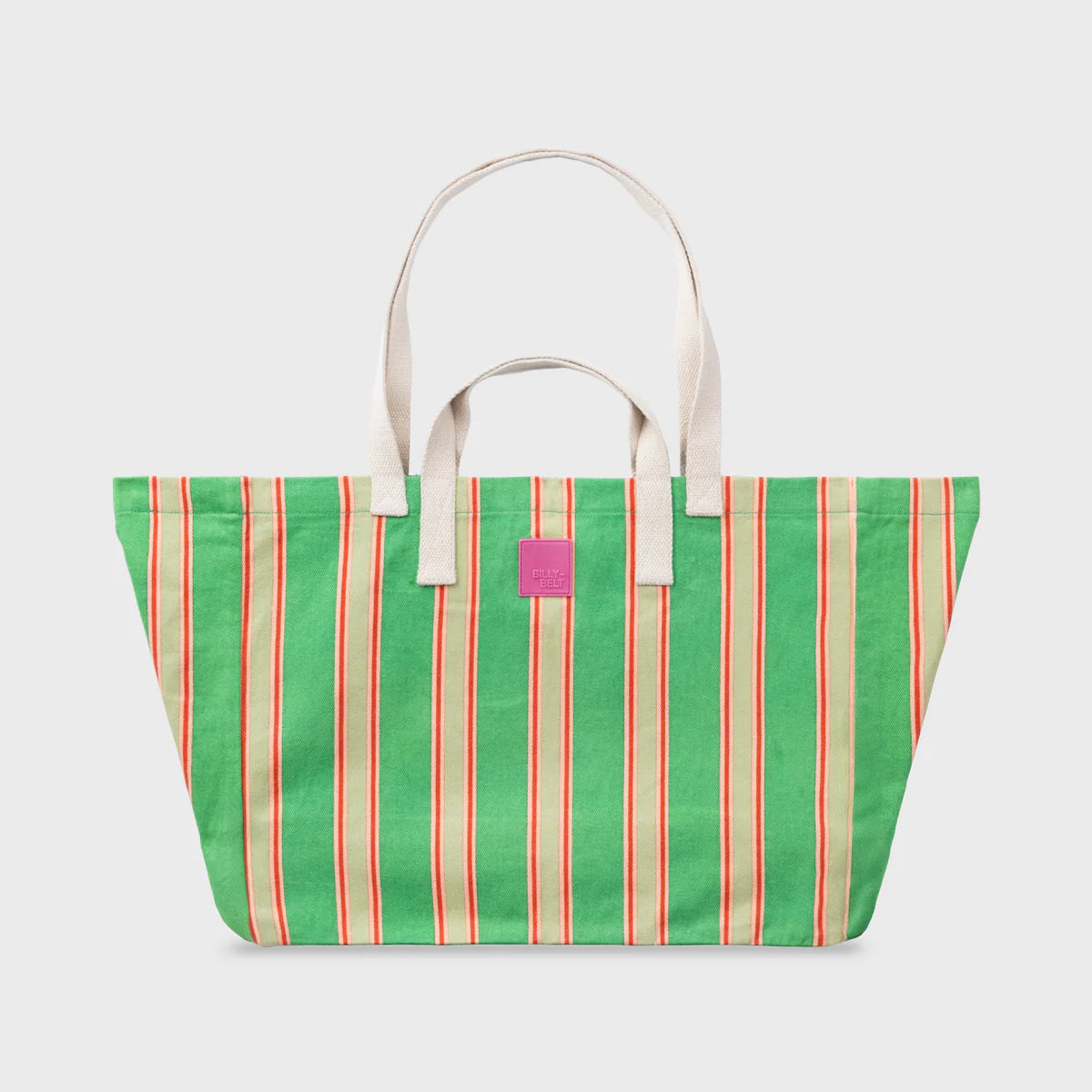 Green Stripe Tote