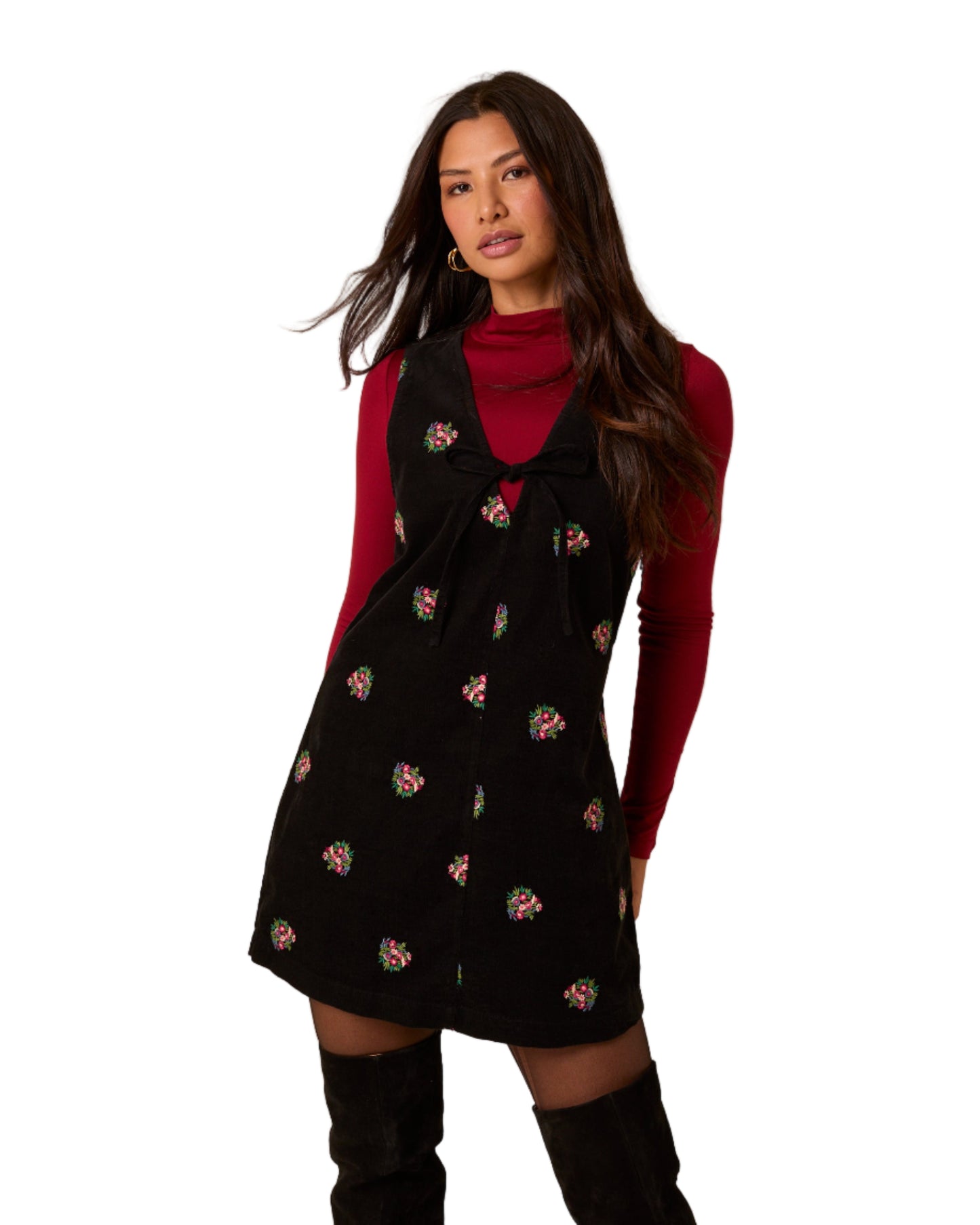 Nila Embroidered Pinafore