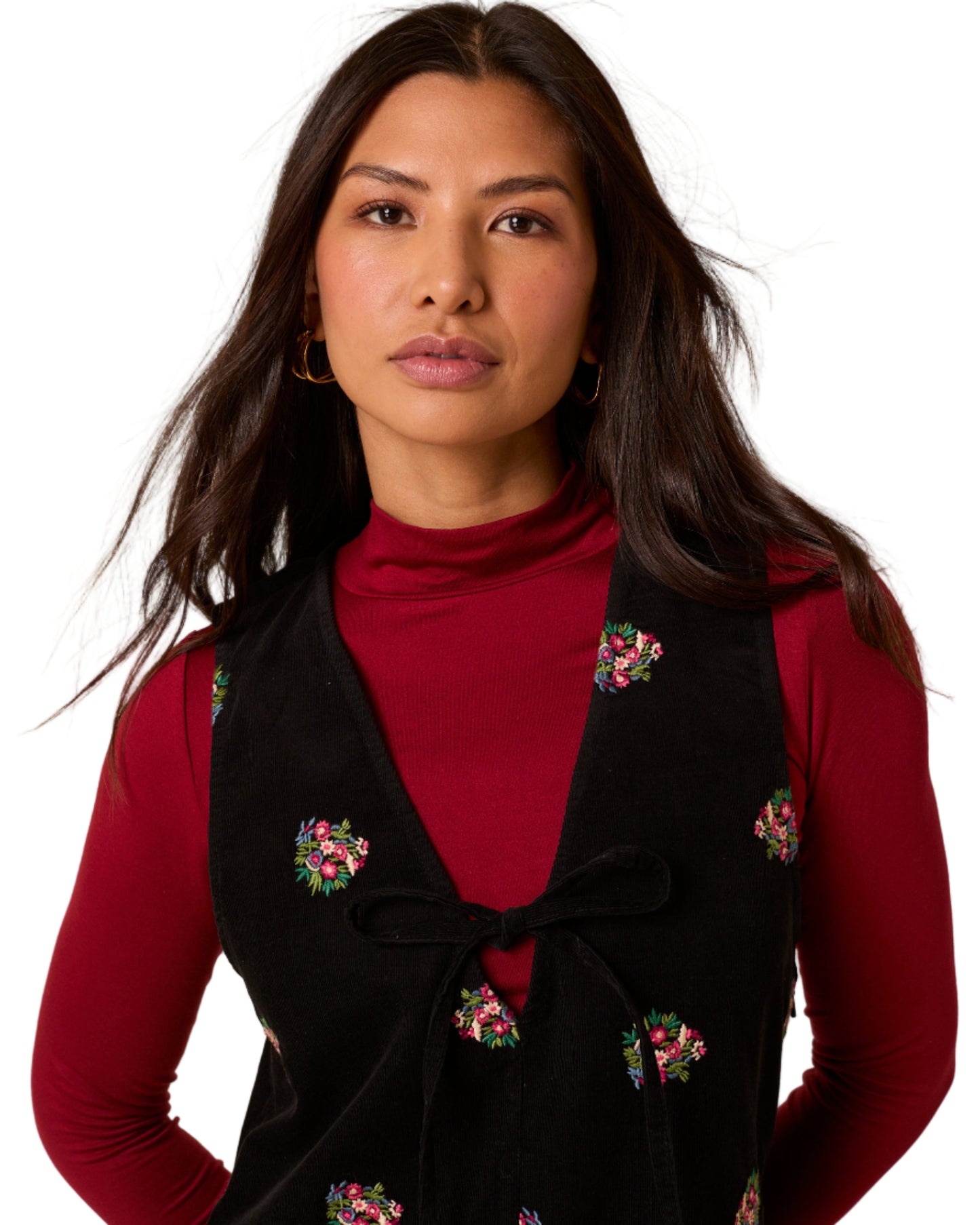 Nila Embroidered Pinafore