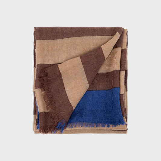 Striped Wool Scarf