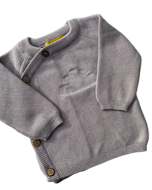 Dove Cloud Kimono Cardigan