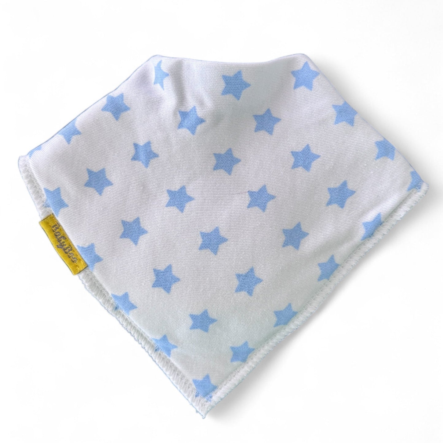 Babyboo Bib Baby Blue Star