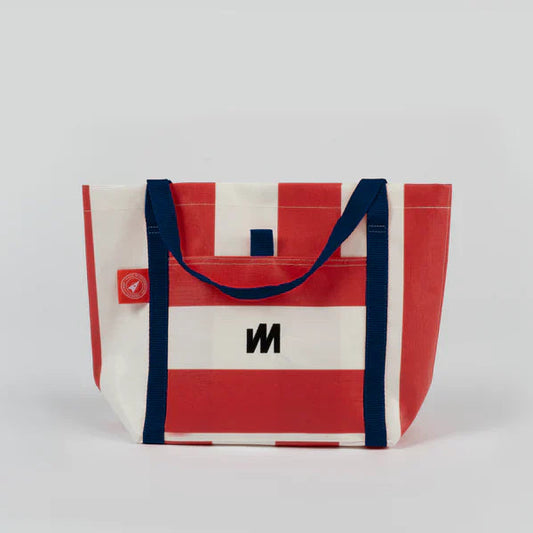 McWilliam's Tote (Red & Navy)